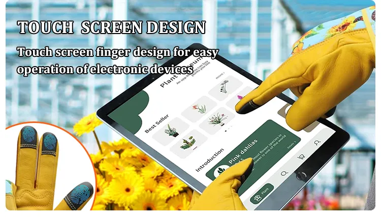 Leather Gloves Detail 3