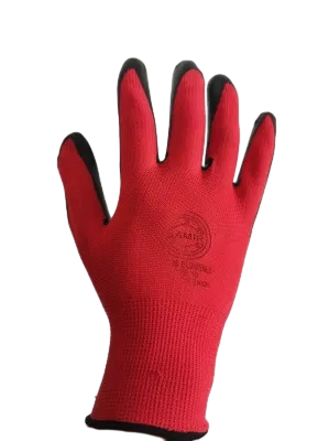 Comfortable Breathable Durable Protective Industrial Latex Foam Coated Labor Safety Working Glove