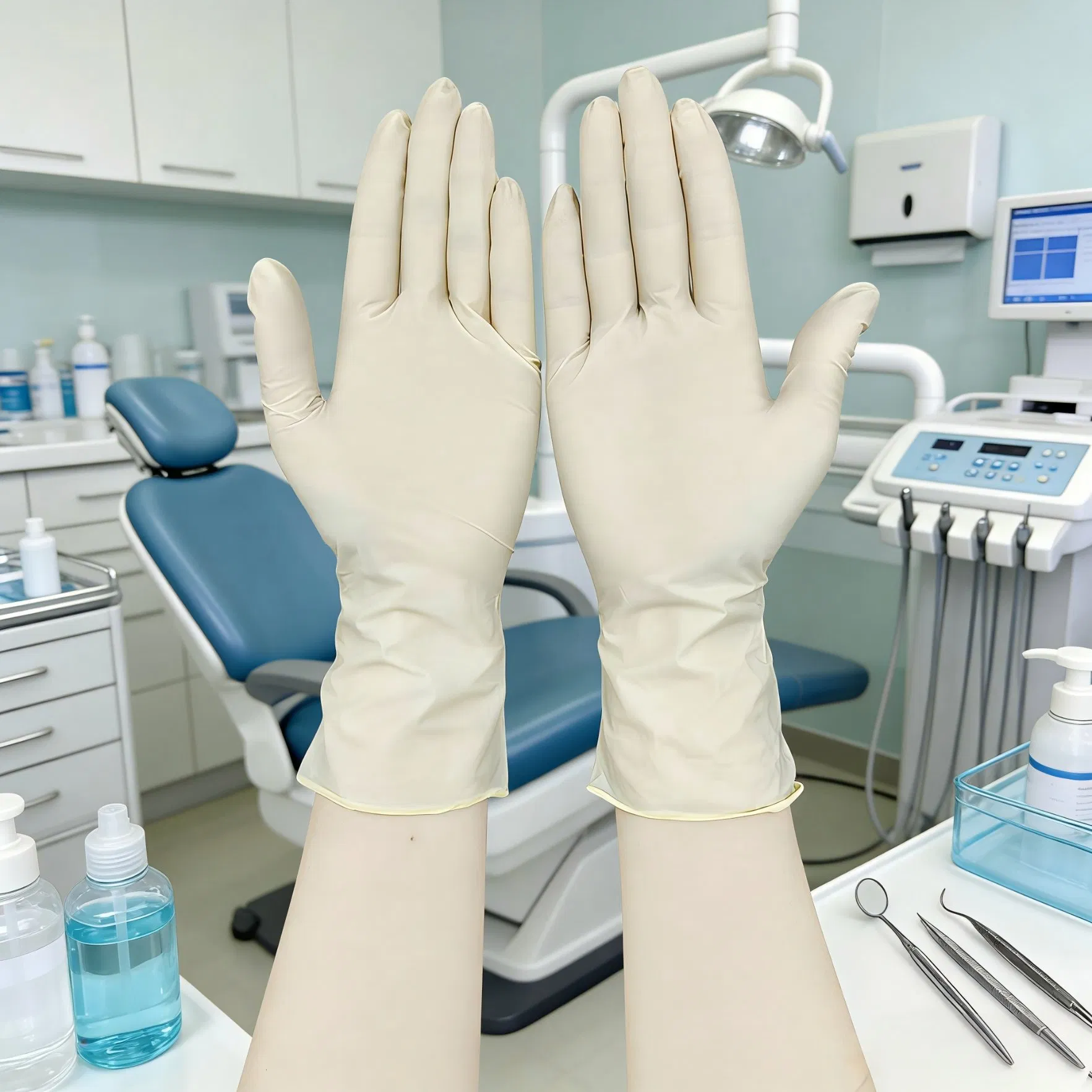 Super Softness Latex Free Synthetic Nitrile Gloves for Medical, Laboratory, Healthcare and Dental
