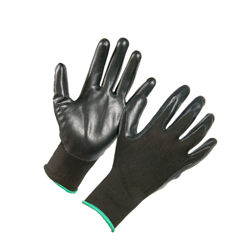 Super Grip Nitrile Coated Safety Work Gloves China Protective Gloves Industrial