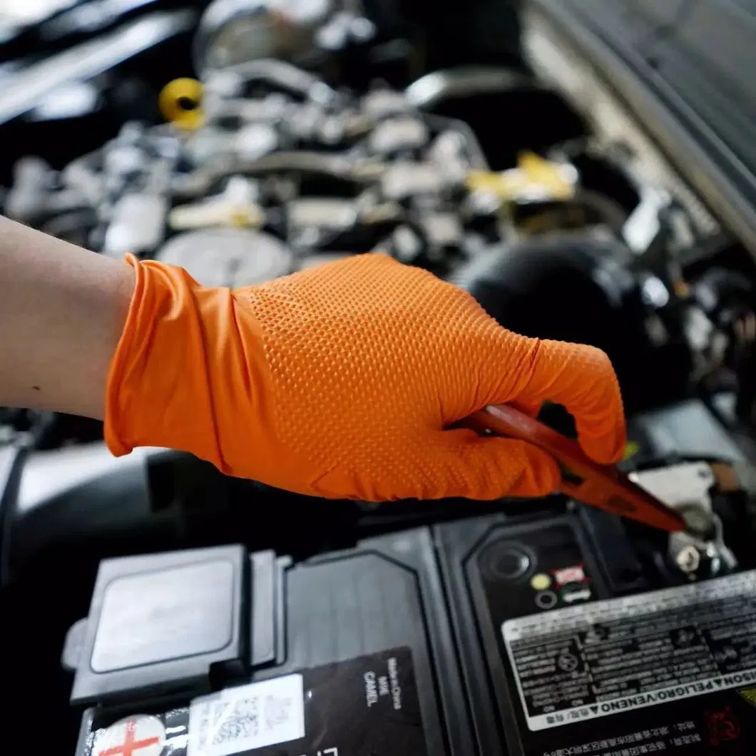 Nitrile Gloves Detail