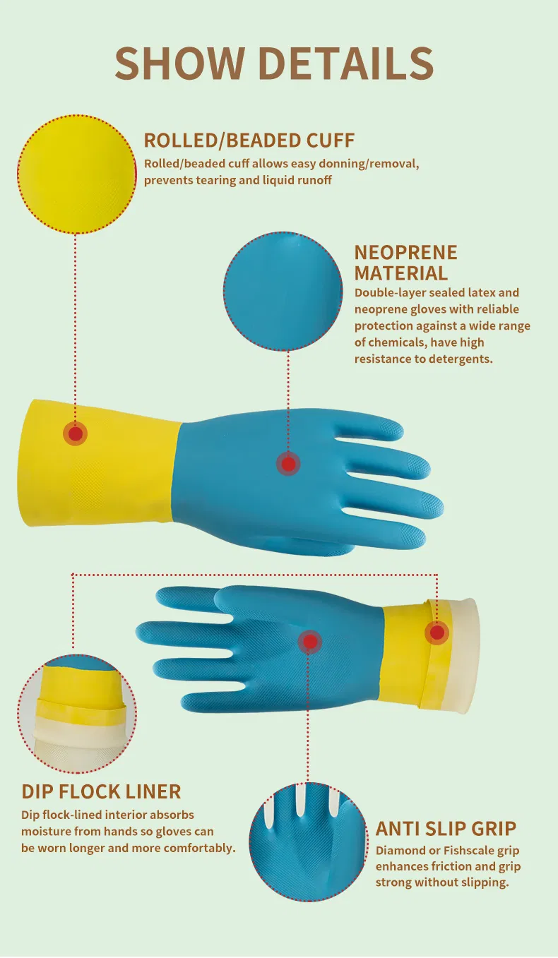Chemical Resistant Gloves View 2