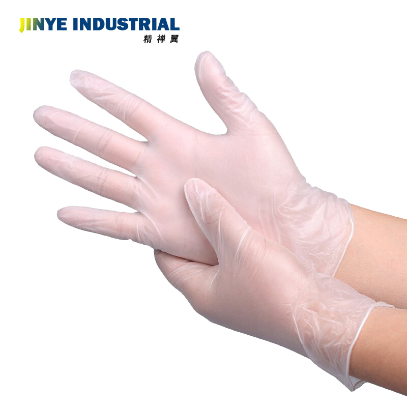 Cheap Food Disposable Gloves Clean Transparent Powder Free Vinyl Gloves