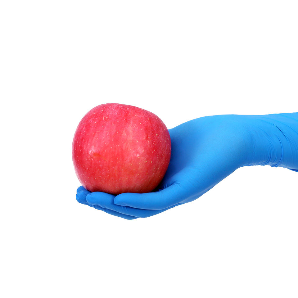 100 Pieces Box Ambidextrous Durable Single Use Medical Grade Disposable Nitrile Gloves