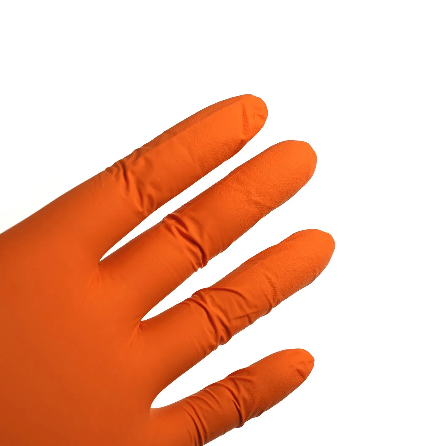 Medmount Food Safety Disposable Latex Free Blue/Black/White/Orange/Pink Powdered/Powder Free Elastic Clear Safety Nitrile Gloves