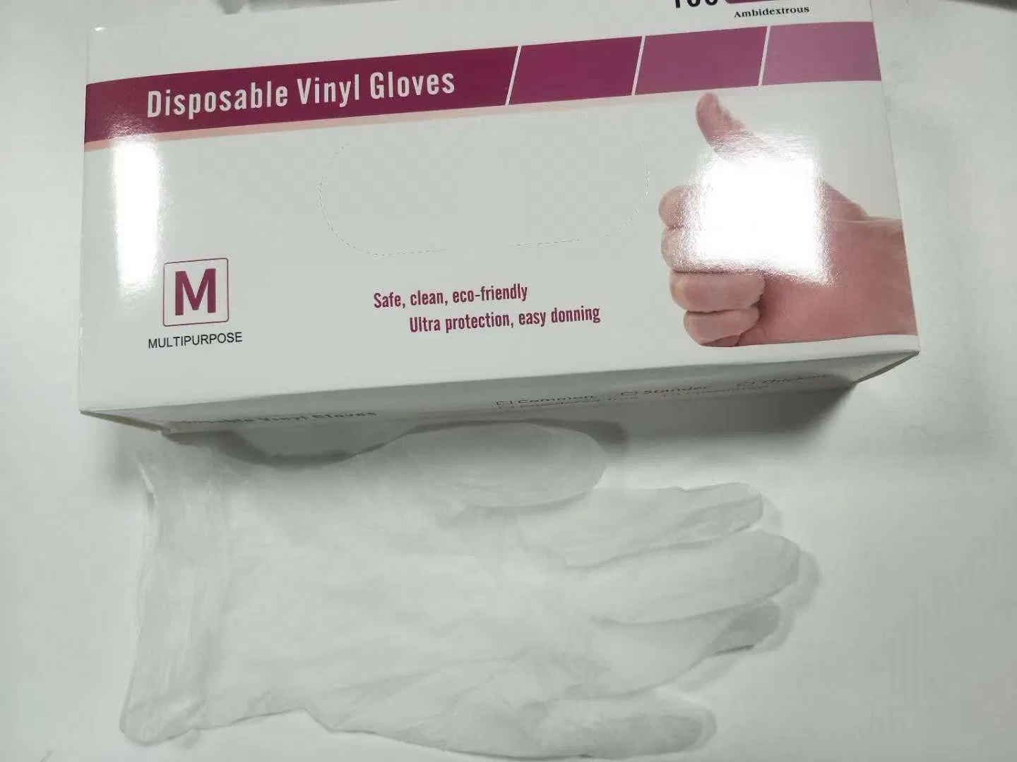 Food Handling PE Plastic HDPE Disposable Glove PVC Polyethylene Disposable Glove