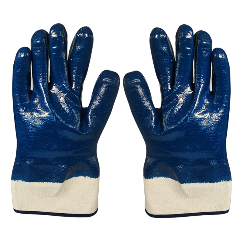 Better Grip Heavy Duty Safety Cuff Nitrile Full Coated Gloves