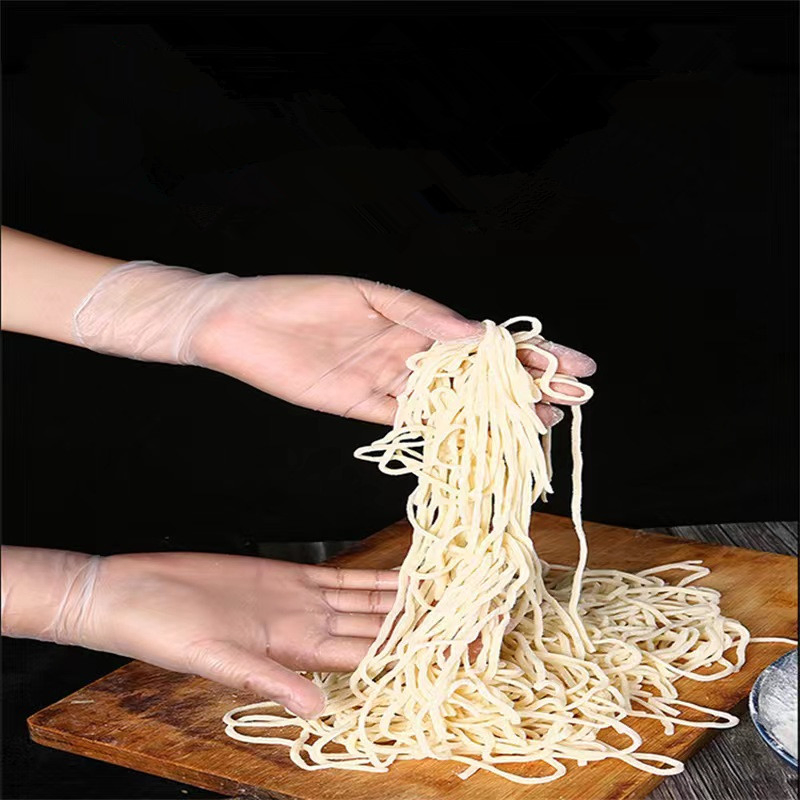 Wholesale Food Handling PE Plastic HDPE Disposable Gloves PE Disposable Gloves