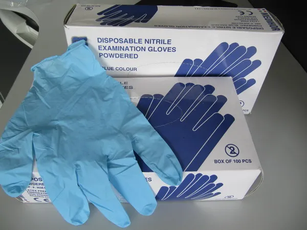 Blue Exam Gloves