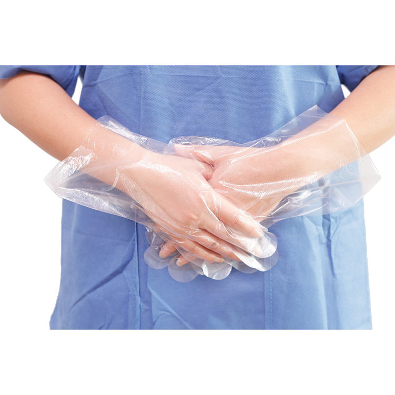 Kitchen Multipurpose Waterproof PE Plastic Gloves Disposable Gloves