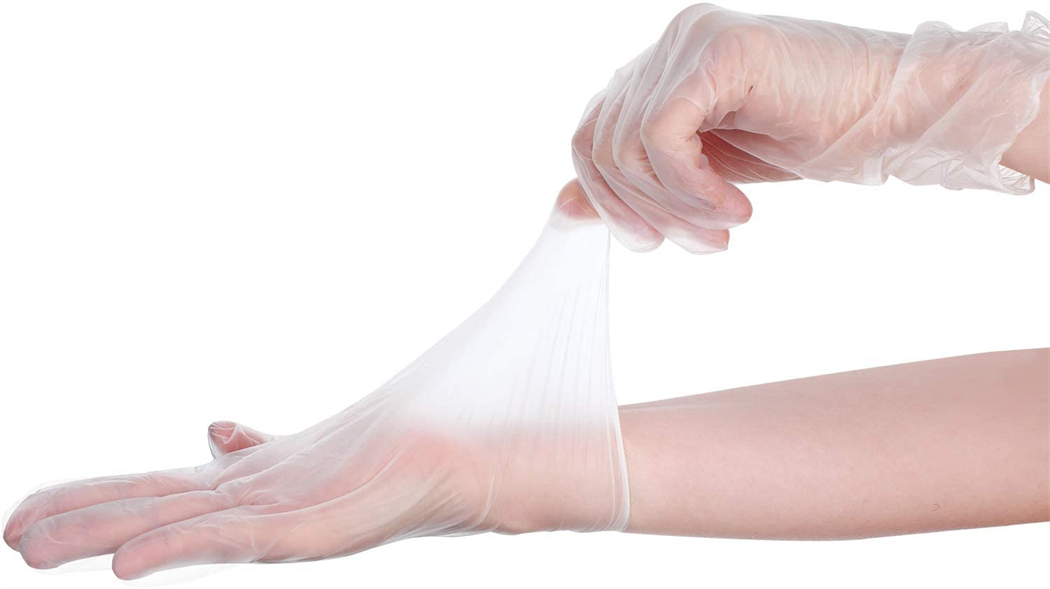 Powder Free Disposable Vinyl Gloves for Beauty Salon Use