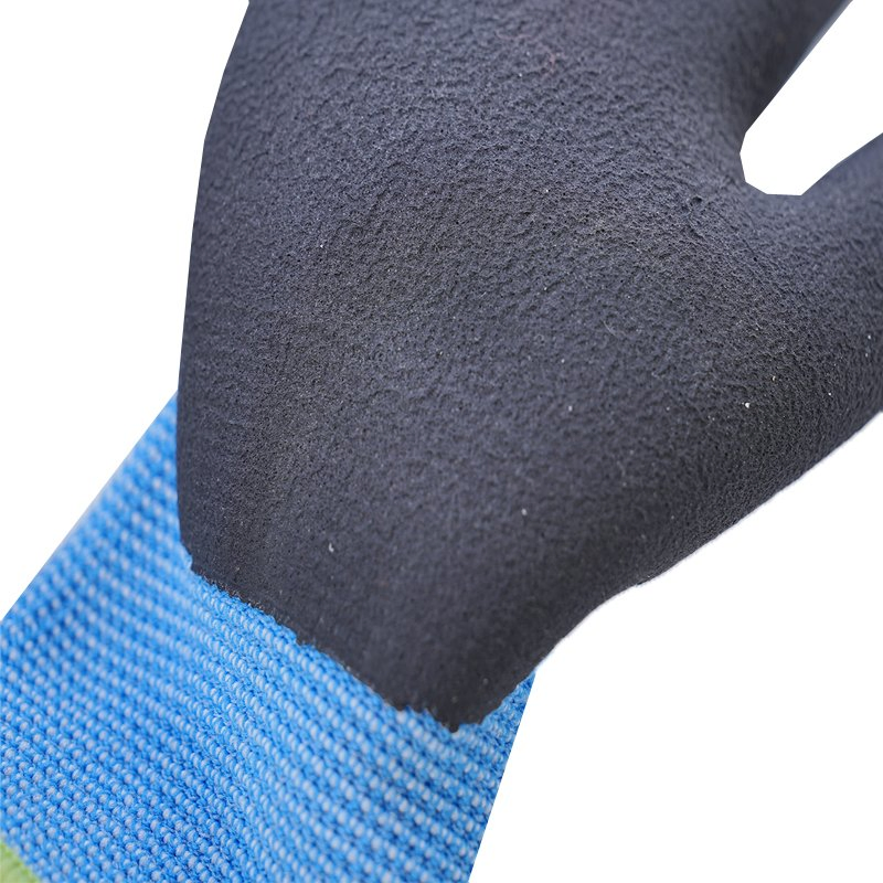 DDsafety low-cost manufacturer gloves Children's garden gloves textured Wonder Grip latex palm latex-palm dipped breathable 13-gauge seamless nylon knit liner