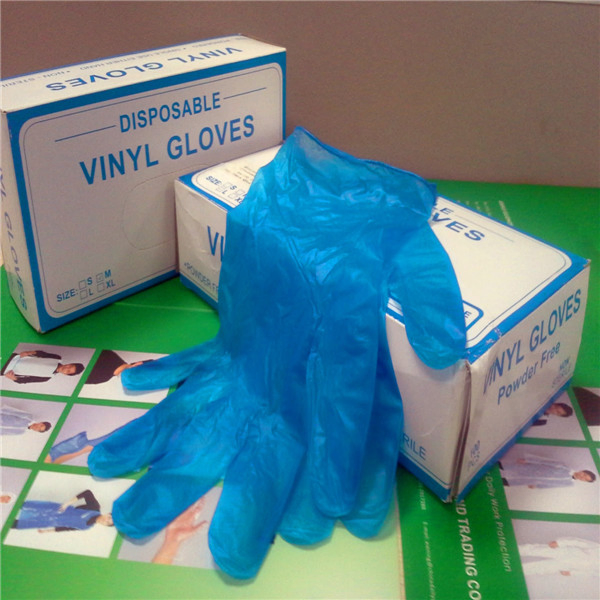 Disposable Powder-Free Vinyl Exam Gloves