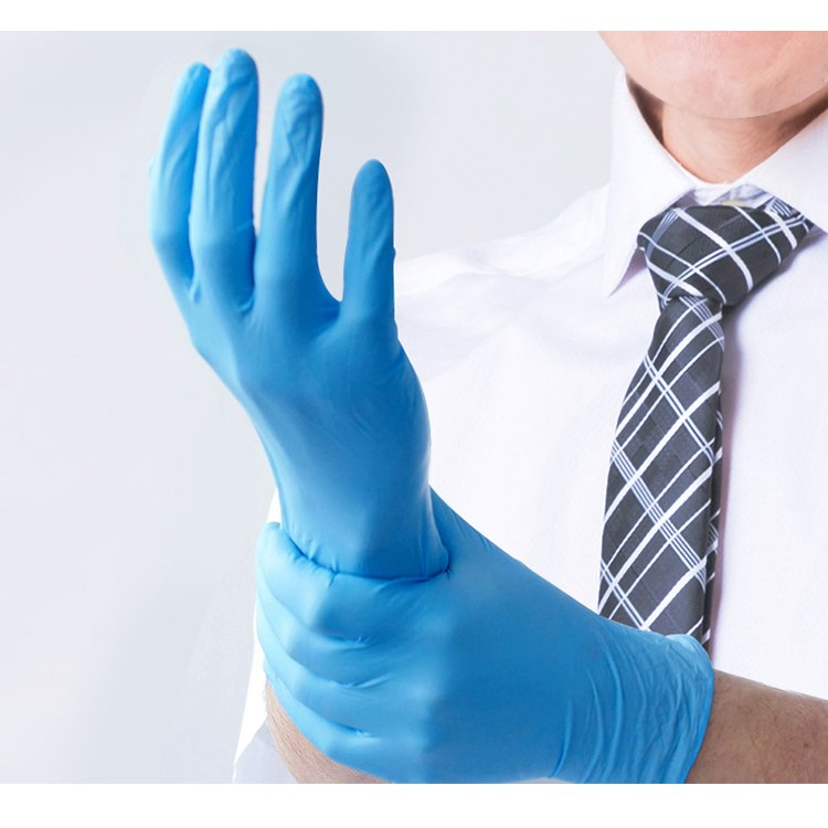 Medical Nitrile Gloves Hospital Gloves Disposable Exam Glove Powder Free