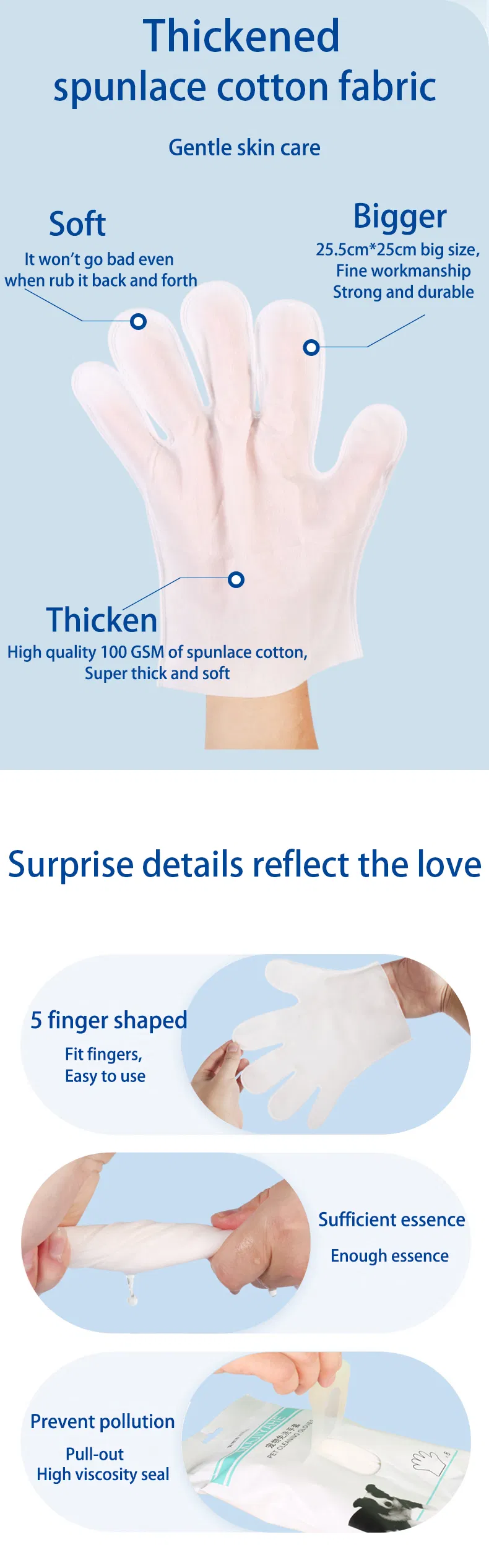 Grooming Wipes Details 2