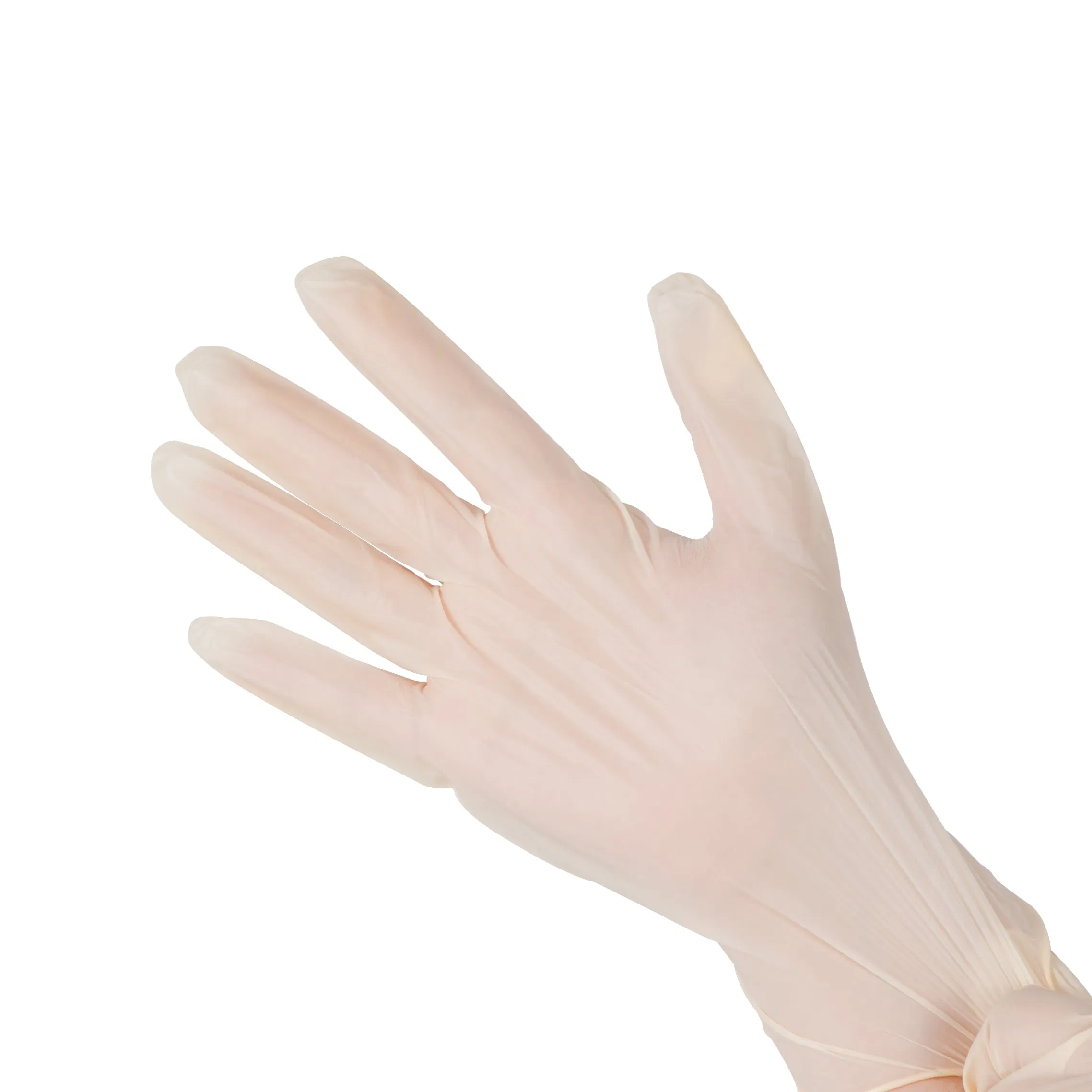 Disposable Medical Examination Beige Nitrile Glove
