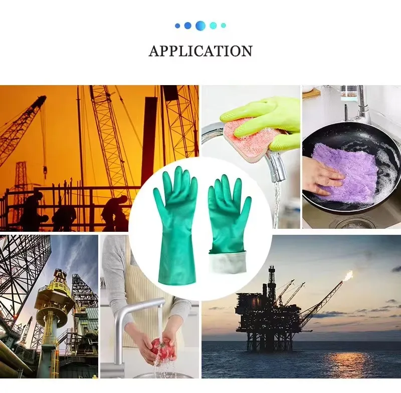 Chemical Resistant Nitrile Gloves 6