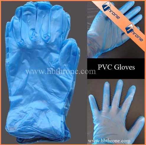 Clear Powdered Free Vinyl Gloves