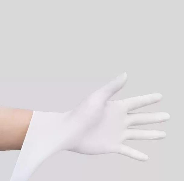 Eco - Friendly White Latex Gloves - Biodegradable Option for a Greener Choice