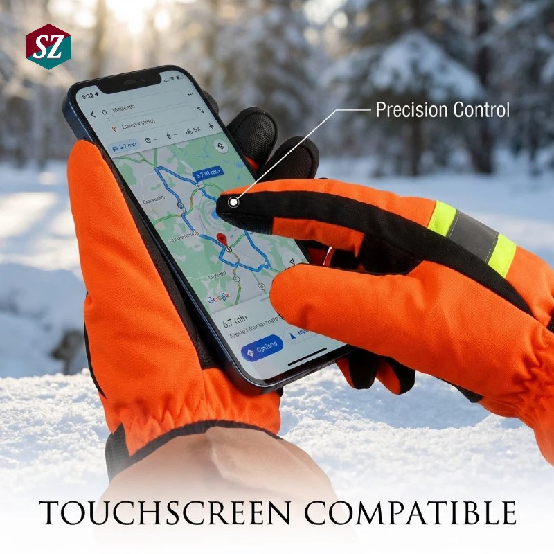 Industrial Grade Fire Safety Gloves Heat &amp; Cut Resistant Heavy-Duty Protective Gear