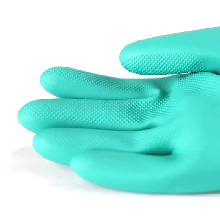 Custom Chemical Resistant Acid Alkali Oil Proof Kitchen Cleaning Household Hand Gloves