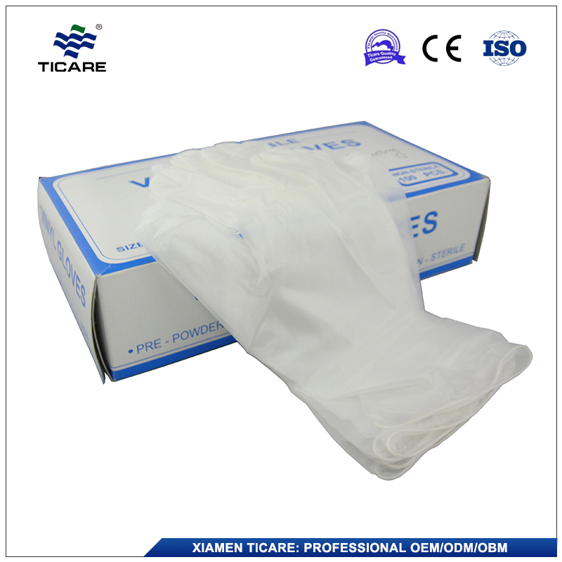 Healthcare Worker Powder Free/Powder Nitrile Latex Vinyl Gloves