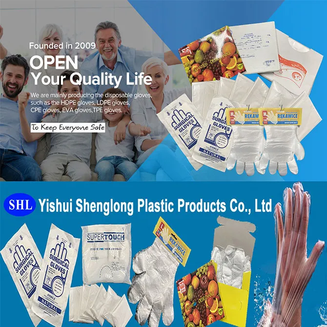 Disposable Transparent Gloves