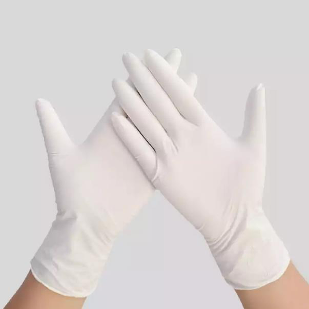 Eco - Friendly White Latex Gloves - Biodegradable Option for a Greener Choice