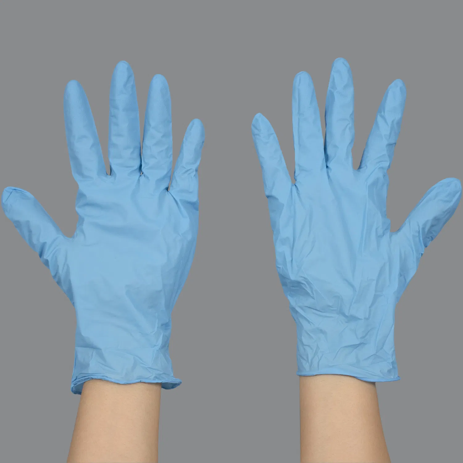 Disposable Latex-Free Blue/Purple Nitrile Gloves Multi Purpose Gloves