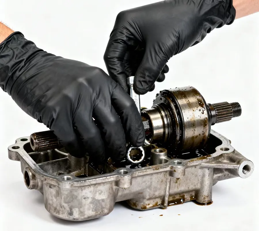 Nitrile Glove Detail 3