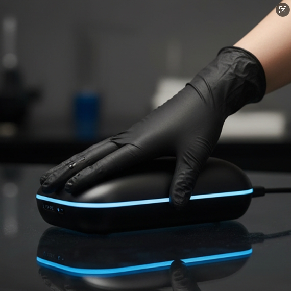 Lightweight and Durable Disposable PVC Gloves for Food Handling, Household, Beauty Salon, Hair Dye