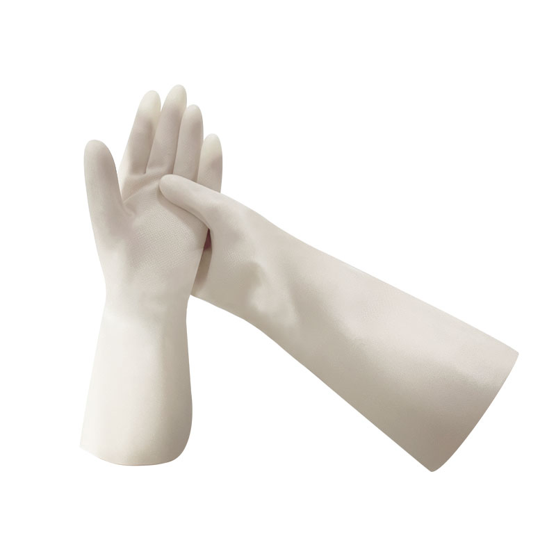 32cm Food Handling Chemical Resistant Nitrile Gloves
