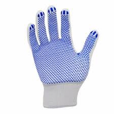 PVC DOT Grip Gloves Textured Palm for Enhanced Grip Lightweight and Durable