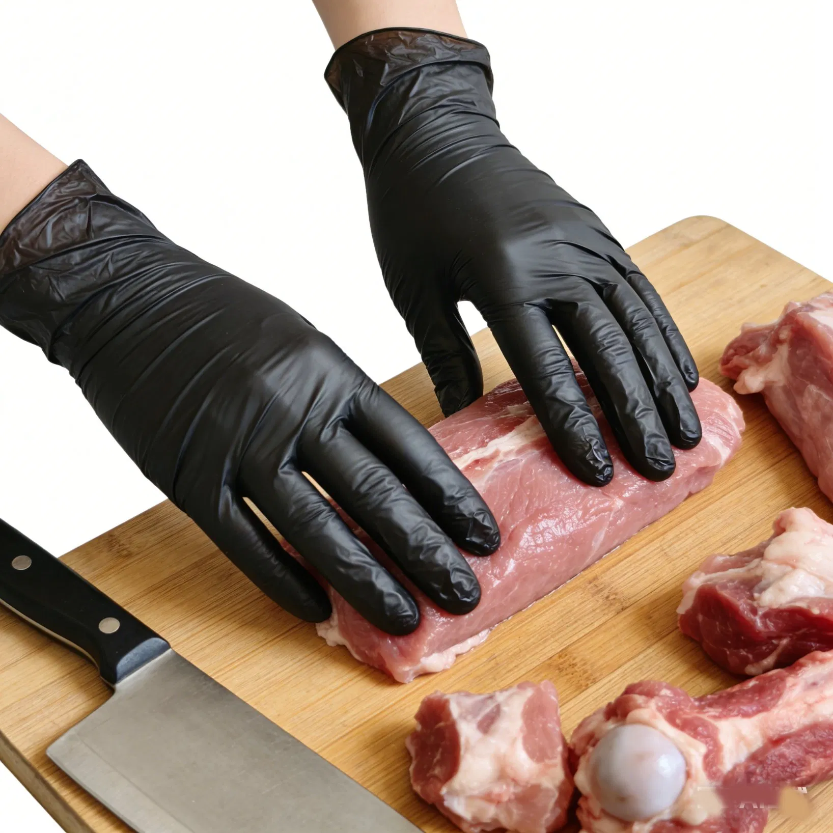 Food Service Cleaning Gardening Disposable Vinyl PVC Protection Gloves Powder Free with 4.0g 4.5g 5.0g