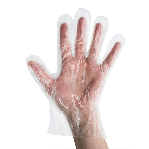 Wholesale Multipurpose House Clean Hygienic Clear Food Grade HDPE Disposable Plastic Glove
