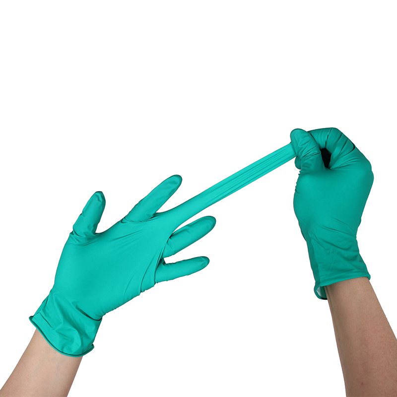 Powder Free Textured Dual Color Food Grade Surgic Medic PVC Vinyl Latex Blue Black Tattoo Nitrile Gloves