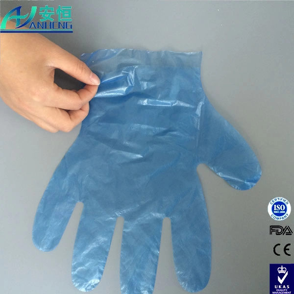 Cheap Disposable Polyethylene HDPE Gloves for Food Handling Use