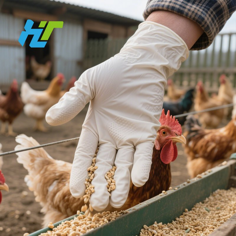 Disposable Latex Gloves for Multi-Purpose Protection with High Elasticity and Soft Touch