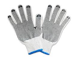 PVC DOT Grip Gloves Textured Palm for Enhanced Grip Lightweight and Durable