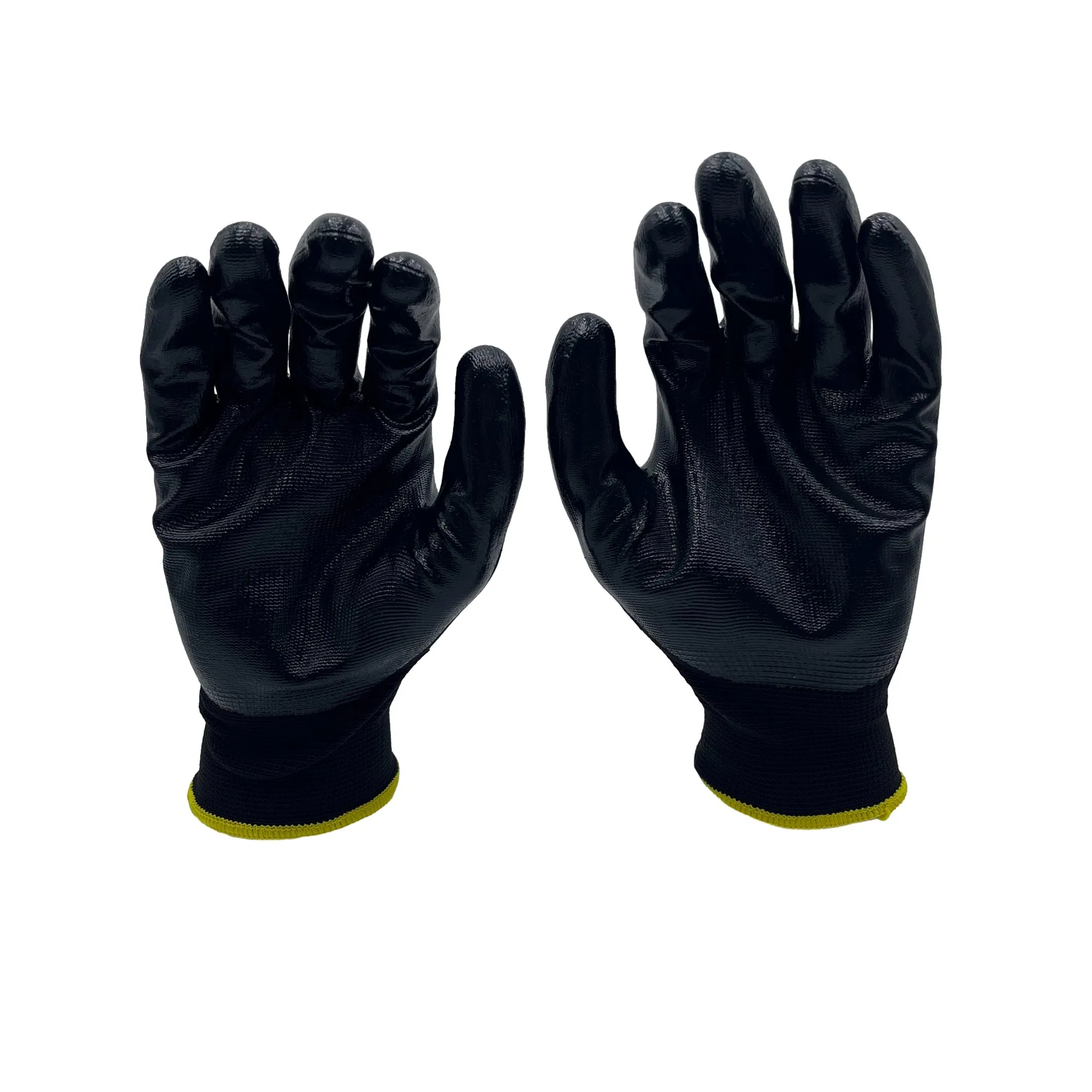 Chinese Supplier Mens Nitrile Insulated Work Latex Black Garden Working for Workers Gloves Safety Gloves for Work