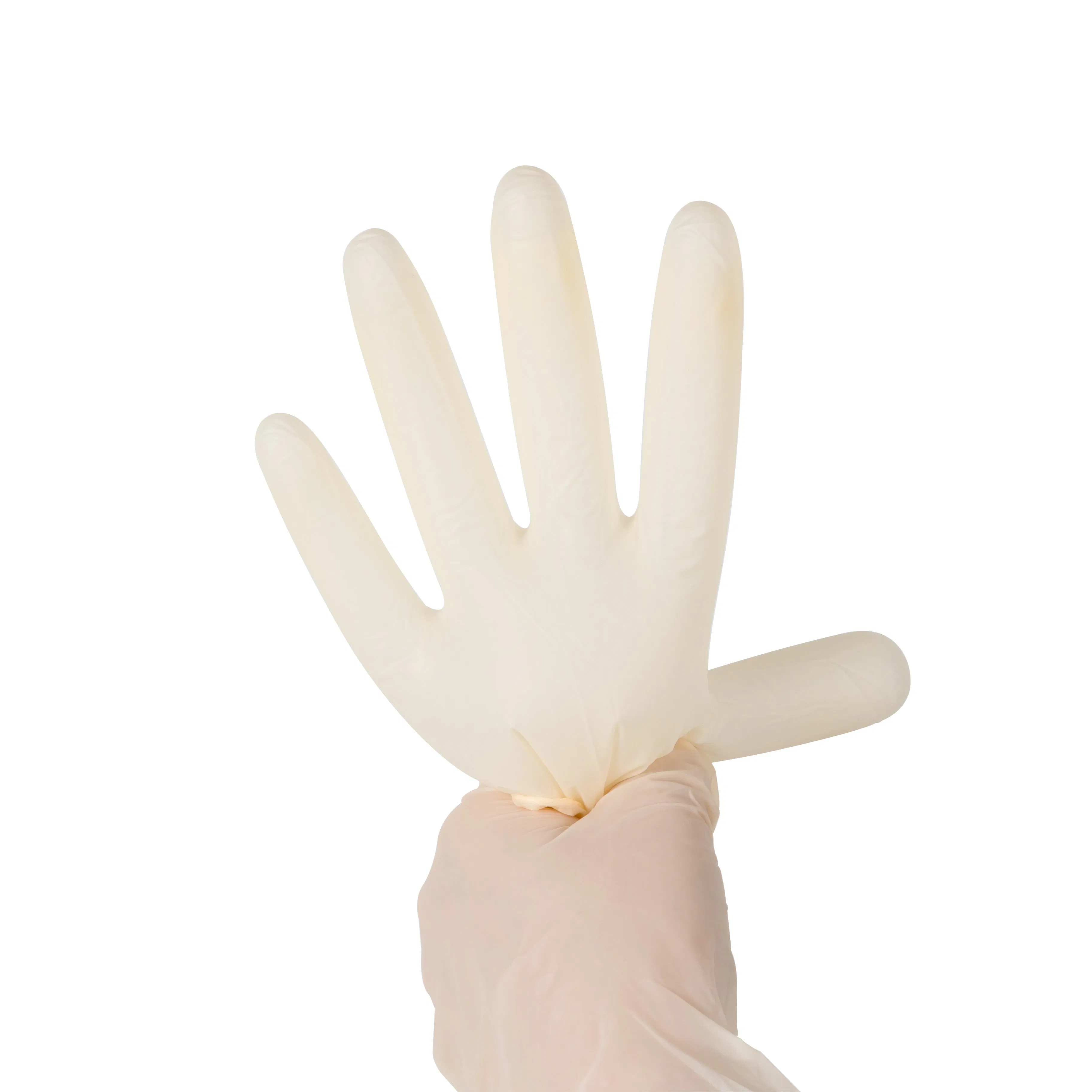 Disposable Medical Examination Beige Nitrile Glove