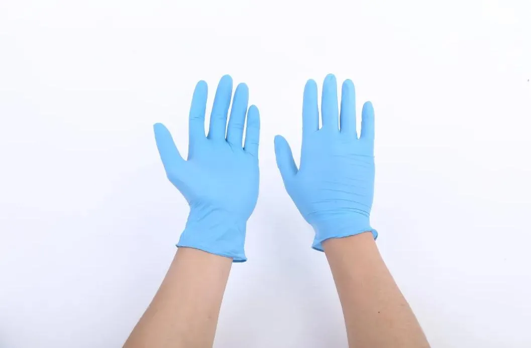 Disposable Nitrile Gloves Display
