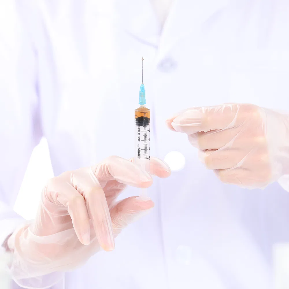 100PCS/Box Protection PVC Gloves Soft Examination Food Grade Clean Transparent Disposable Vinyl Gloves Powder Free