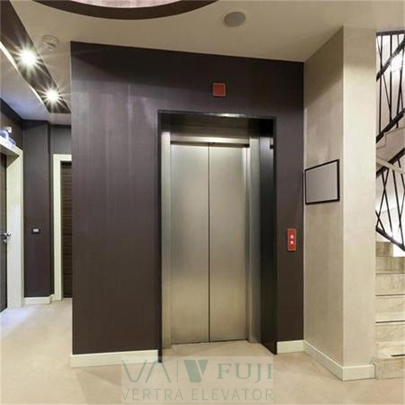 Machine Room-Less Electric Traction Passenger Residential Elevator Luxury Villa House Lift Price