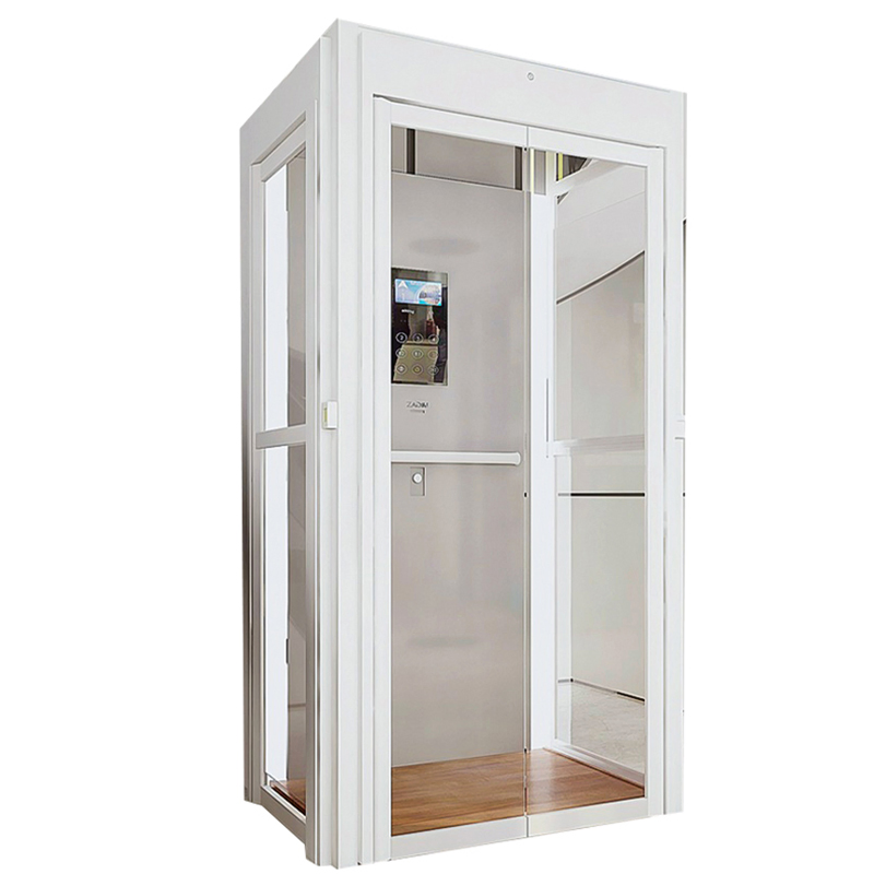 Small Machine Room Passenger Elevator Safety Standard Durable Practical Home Elevator