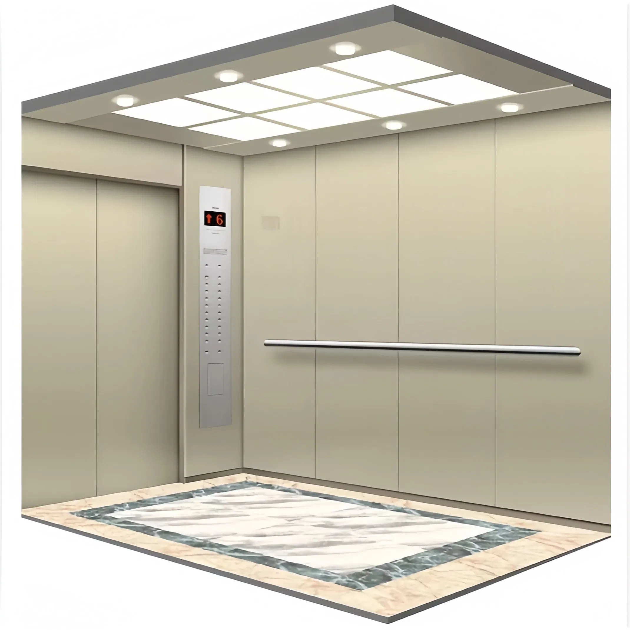 Professional Public Hospital Patient Bed Private Clinic Healthcare Building Medical Passenger Disabled Stretcher Lift Elevator with Anti-Bacterial Finish