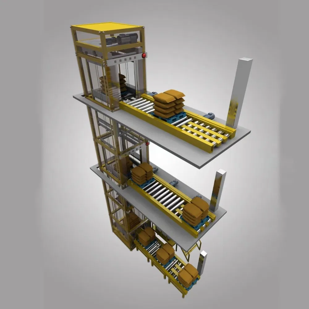 Customizable 5-Ton, 10-Ton 15-Ton Industrial Warehouse Cargo Lifts, Rail-Mounted Electro-Hydraulic Freight Elevators for Warehouses and Factories