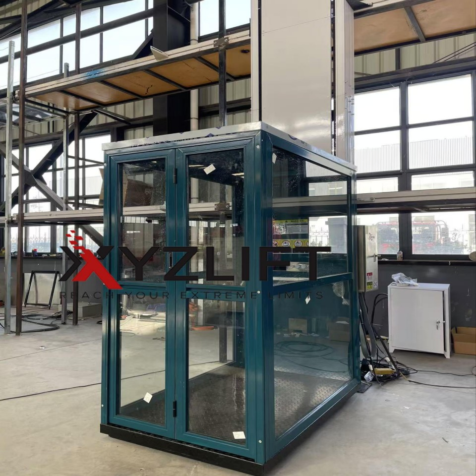 Xyzlift Home Elevator Traction Type Home Lift 250kg Loading Capacity for Villa