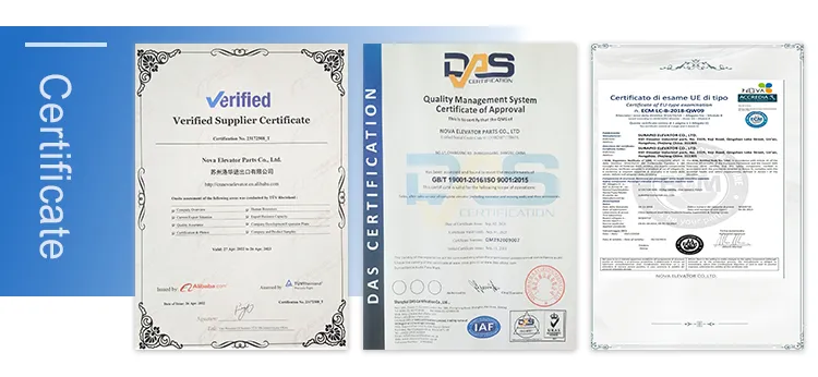 Certifications