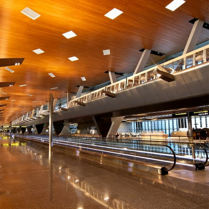 Corrosion-Resistant Moving Walkway for Outdoor Use